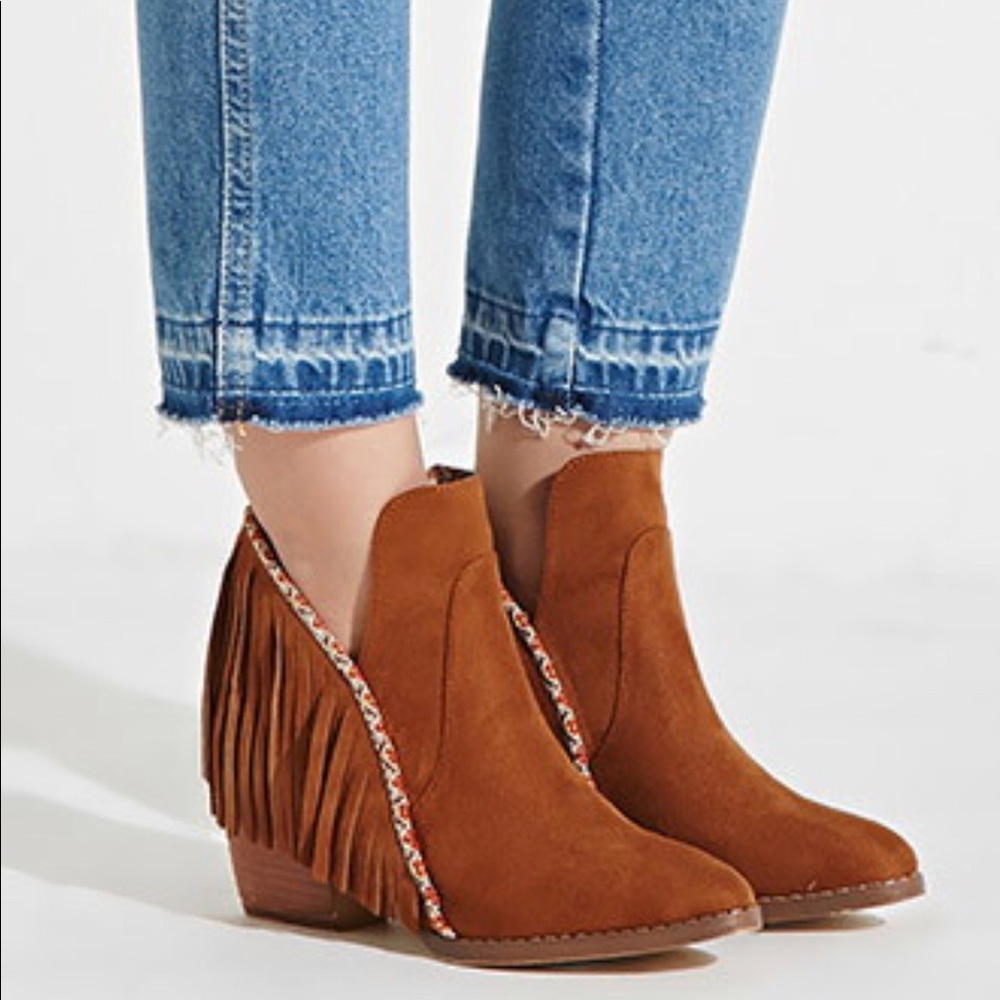 MIA Nita Fringe Booties